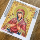 Богородиця Семистрільна кольорова